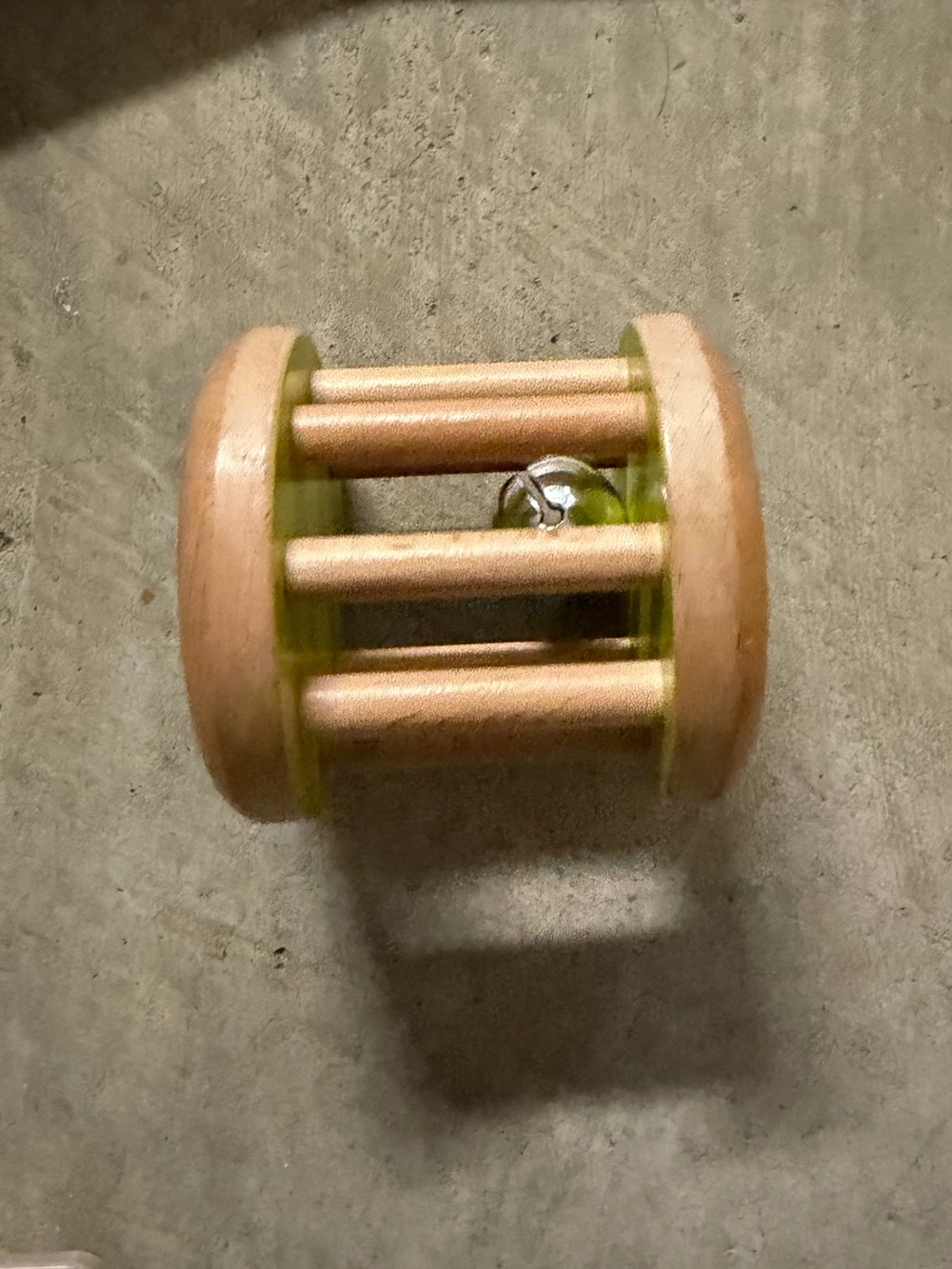 Lovevery- Wooden Baby Rattle Roller Toy
